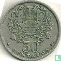 Portugal 50 Centavo 1956 - Bild 2