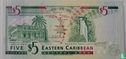 East. Caribbean 5 Dollars L (St. Lucia) - Image 2
