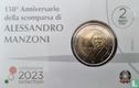 Italien 2 Euro 2023 (Coincard) "150th anniversary Death of Alessandro Manzoni" - Bild 1