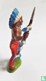Chef indien avec lance et bouclier - Image 2