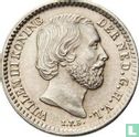 Netherlands 10 cents 1871 - Image 2