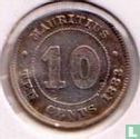 Mauritius 10 cents 1883 - Image 1