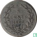 Pays-Bas 5 cents 1863 - Image 1