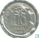 Ceylon 10 cents 1899 - Afbeelding 1