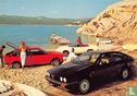 Drie Alfa Romeo's op het strand - Image 1