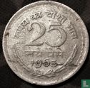 India 25 naye paise 1963 (Calcutta) - Afbeelding 1