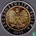 Polen 5 zlotych 2022 - Afbeelding 1