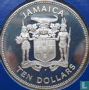 Jamaika 10 Dollar 1982 (PP) "Small Indian mongoose" - Bild 2
