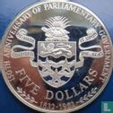 Kaaimaneilanden 5 dollars 1982 (PROOF) "150th anniversary of Parliamentary Government" - Afbeelding 1