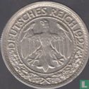 Duitse Rijk 50 reichspfennig 1927 (E) - Afbeelding 1