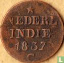 Indes néerlandaises 1 cent 1837 (C) - Image 1