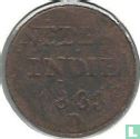Dutch East Indies 1 cent 1833 (D) - Image 1