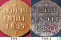 Dutch East Indies 1 cent 1837 (J - type 2) - Image 3