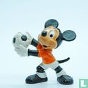 Mickey mouse comme joueur de football (gardien de but) - Image 1