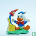 Donald Duck-baby met "jack-in-the-box" - Afbeelding 1