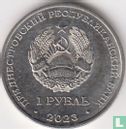 Transnistria 1 ruble 2023 "Red-nosed dive" - Image 1