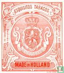 Esquisitos Tabacos - Made in Holland V.S. Dep. 20720 F. - Afbeelding 1