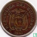 Ecuador 10 Centavo 1942 - Bild 1