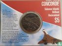 Salomonseilanden 5 dollars 2003 (coincard) "Concorde" - Afbeelding 1