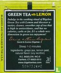 Green Tea with Lemon - Afbeelding 2