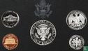 États-Unis coffret 1992 (BE - 5 monnaies - avec monnaies en argent) - Image 3
