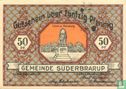 Suderbrarup, Gemeinde - 50 pfennig (8) 6mm ND (1920) - Afbeelding 1