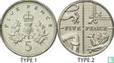 Royaume-Uni 5 pence 2008 (type 1) - Image 3