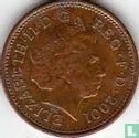 United Kingdom 1 penny 2001 - Image 1