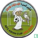 Verenigde Arabische Emiraten 1 dirham 2019 (gekleurd - type 2) "AFC Asian Cup in the United Arab Emirates" - Afbeelding 1