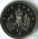 Verenigd Koninkrijk 5 pence 1990 (5.65 g) - Afbeelding 2