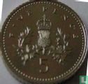 Vereinigtes Königreich 5 Pence 1993 - Bild 2