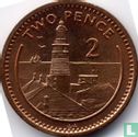 Gibraltar 2 pence 1995 (brons - AA) - Afbeelding 2