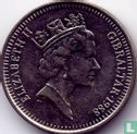 Gibraltar 5 pence 1988 (AA) - Afbeelding 1