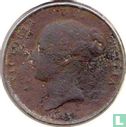 United Kingdom 1 penny 1851 (type 1) - Image 1