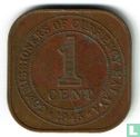 Malaya 1 cent 1945 - Image 1