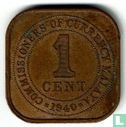 Malaya 1 cent 1940 - Image 1