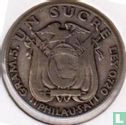 Ecuador 1  sucre 1930 - Afbeelding 2