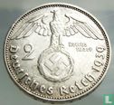 Duitse Rijk 2 reichsmark 1939 (J) - Afbeelding 1