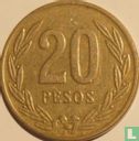 Colombie 20 pesos 1989 (type 1) - Image 2