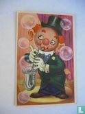 Clown losse ogen in speelkaart - Image 1