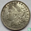 Verenigde Staten 1 dollar 1921 (Morgan dollar - zonder letter - misslag) - Afbeelding 1
