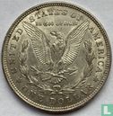 États-Unis 1 dollar 1921 (Morgan dollar - sans lettre - fauté) - Image 2