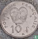 French Polynesia 10 francs 1997 - Image 2