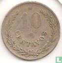 Colombie 10 centavos 1921 (monnaie de léproserie) - Image 2