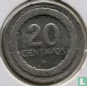 Colombie 20 centavos 1946 (avec B) - Image 2