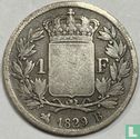 France 1 franc 1829 (B) - Image 1