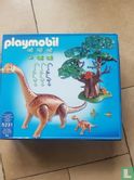 5231 playmobil branchiosaurus met jong - Bild 2