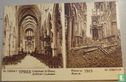 Ypres Cathédrale St. Martin. St-Martin's cathedral. + Ruines en 1915 Ruins in - Afbeelding 1