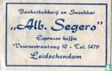 Banketbakkerij en Snackbar "Alb. Segers"  - Image 1