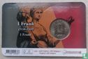 Belgium 1 franc (coincard - NLD) - Image 2